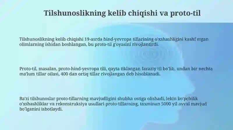 Tillarning shakillanishi va rivojlanishi 3