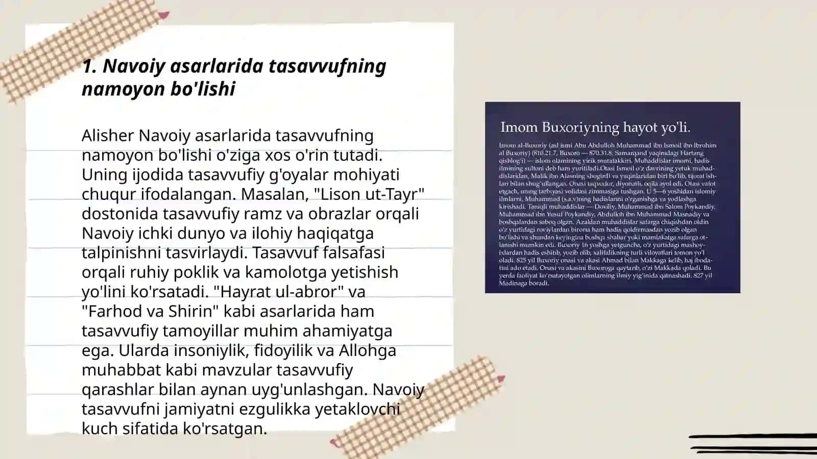 Navoiy she‘riyatida tasavvuf timsollar 3