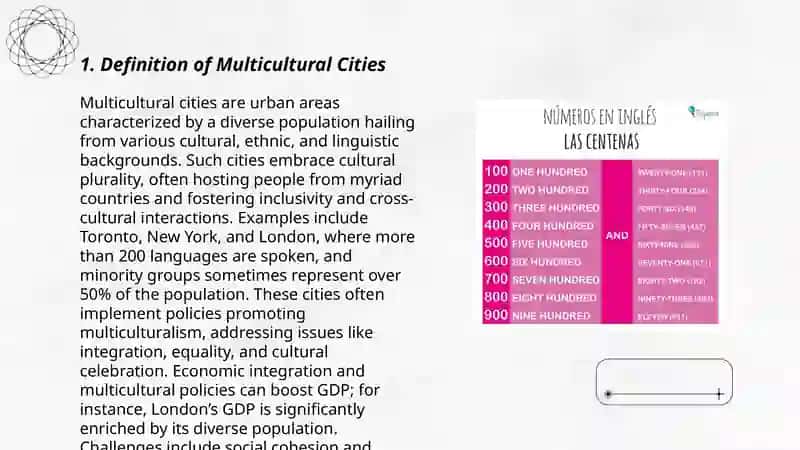 Multicultural Cities 3