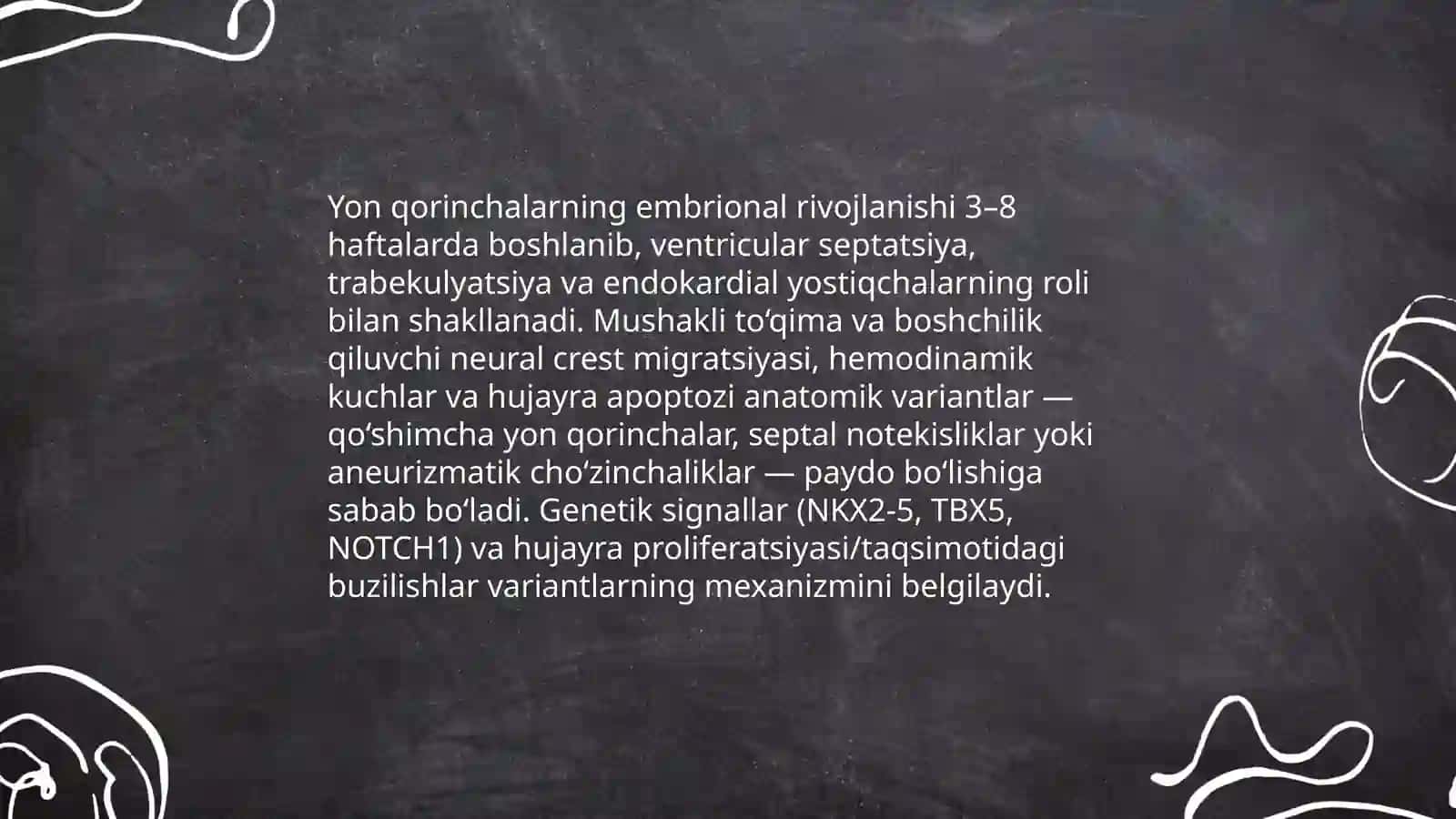 Yon qorinchalarning variant anatomiyasi klinik ahamiyati 3