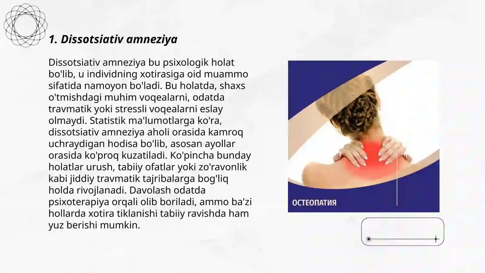 Dissotsiativ amneziya 3