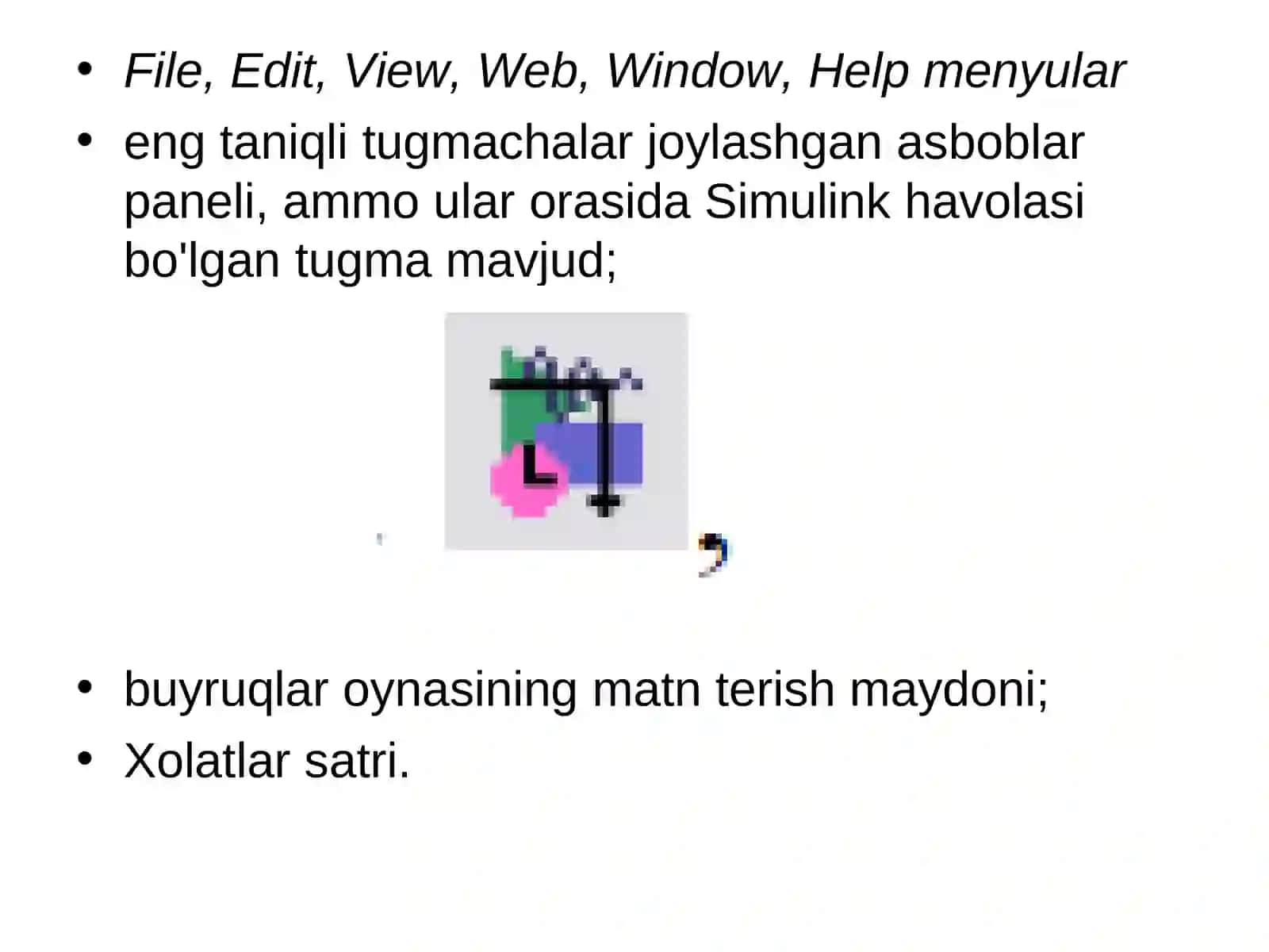 Matlab Simulink muhitida elektr tizimlarining modellarini yaratish va tadqiq qilish 3