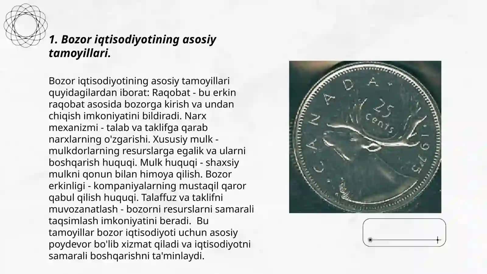 Bozor iqtisodiyotining asosiy tamoyillari 3