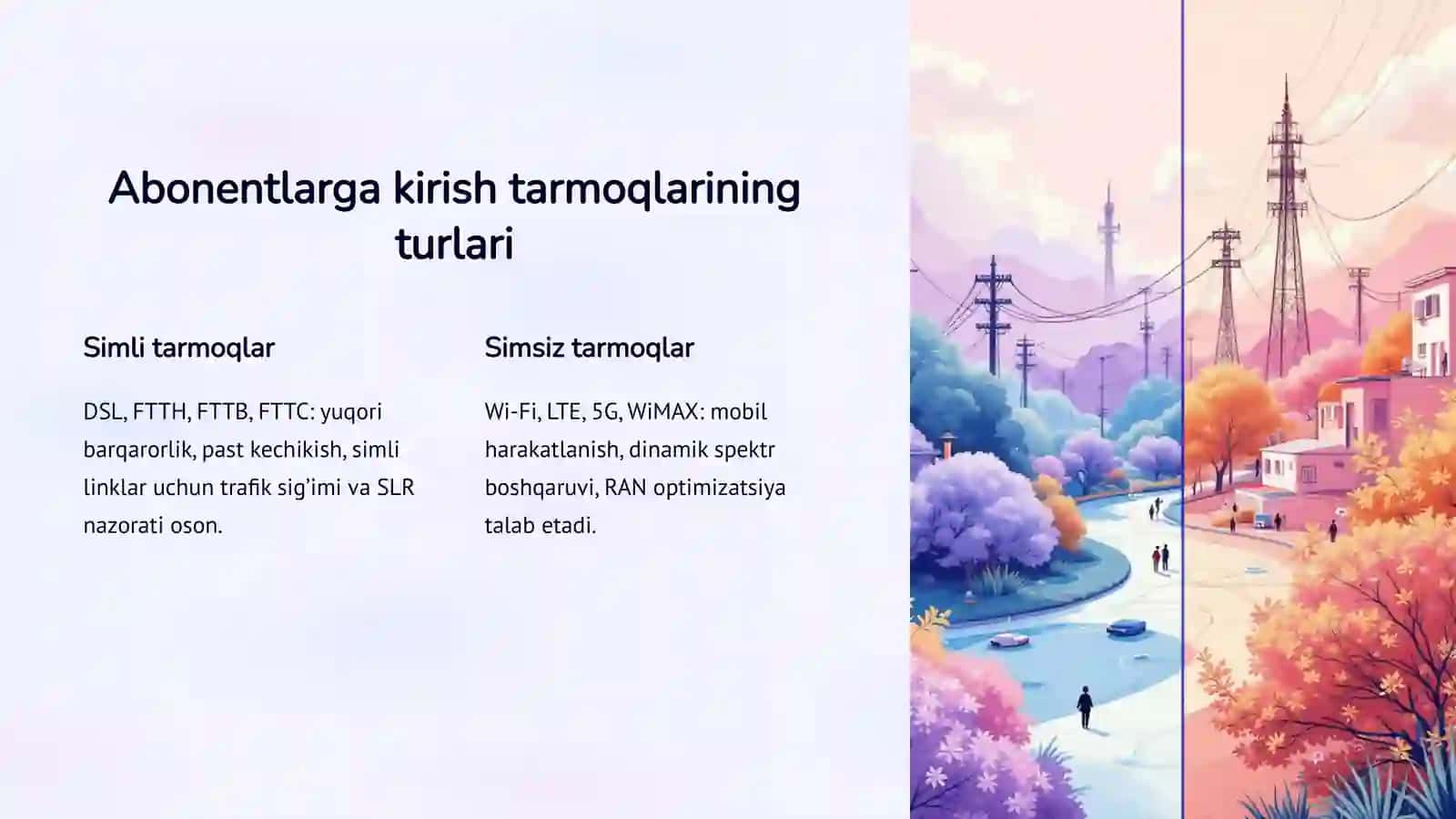 Keyingi avlod abonentlarga kirish tarmoqlari 3