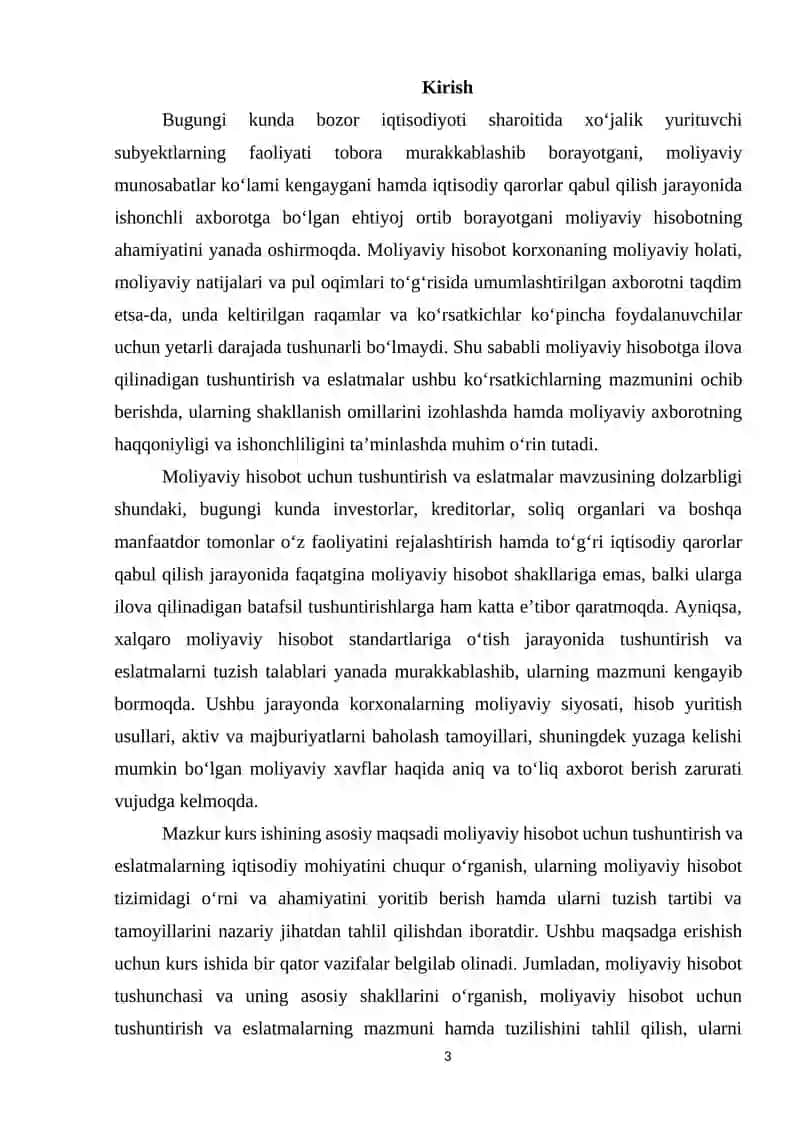 MOLIYAVIY HISOBOT VA UNING TUZILISHI 3