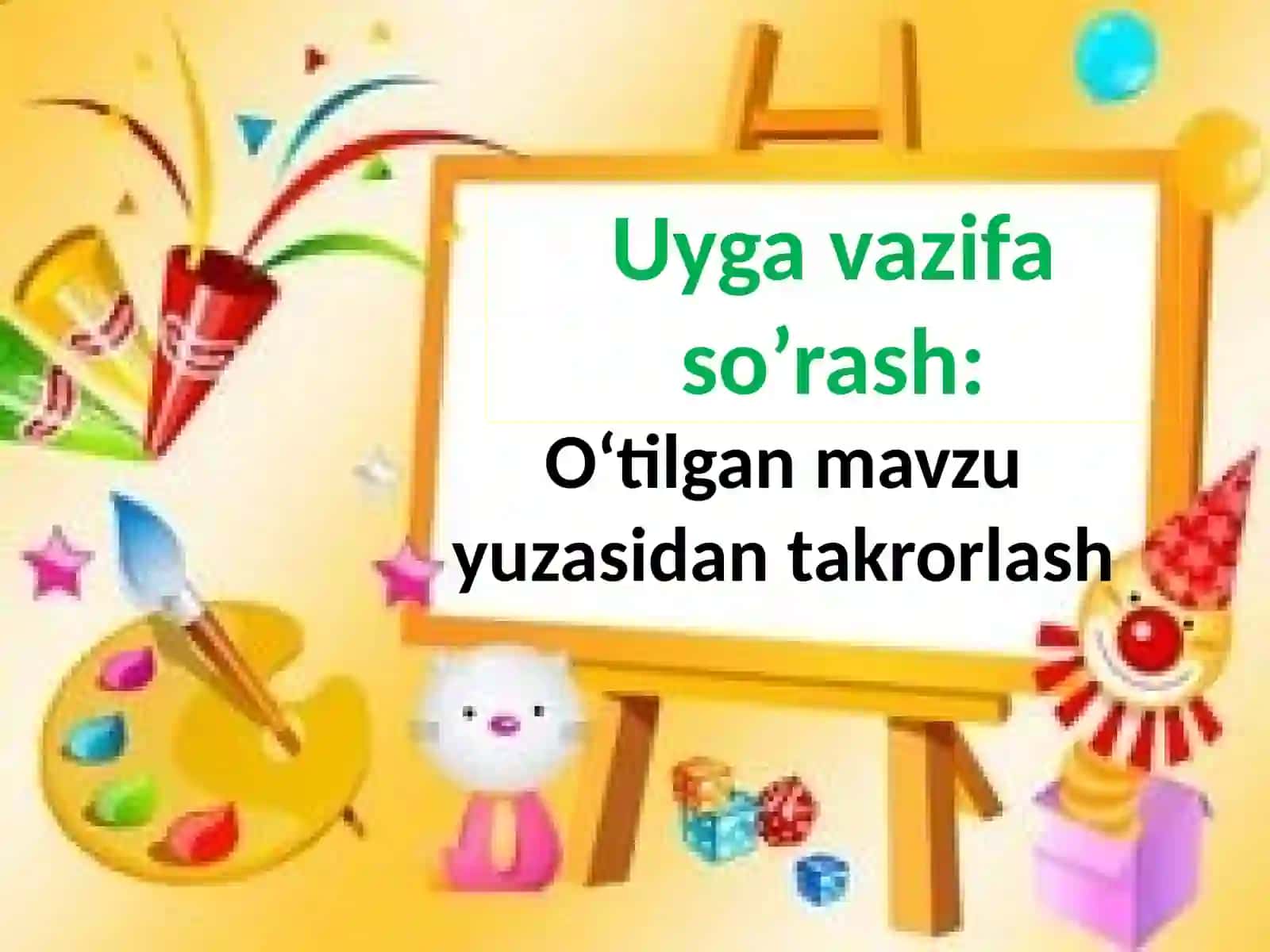 3-sinf Ona tili Son so'z turkumi mavzusida dars ishlanma 3