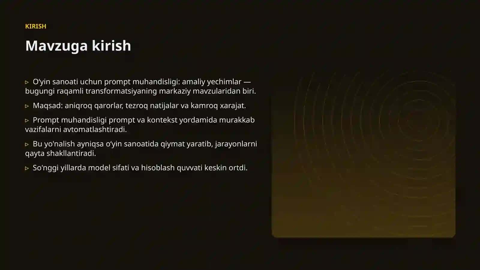 Oʻyin sanoati uchun prompt muhandisligi: amaliy yechimlar 3