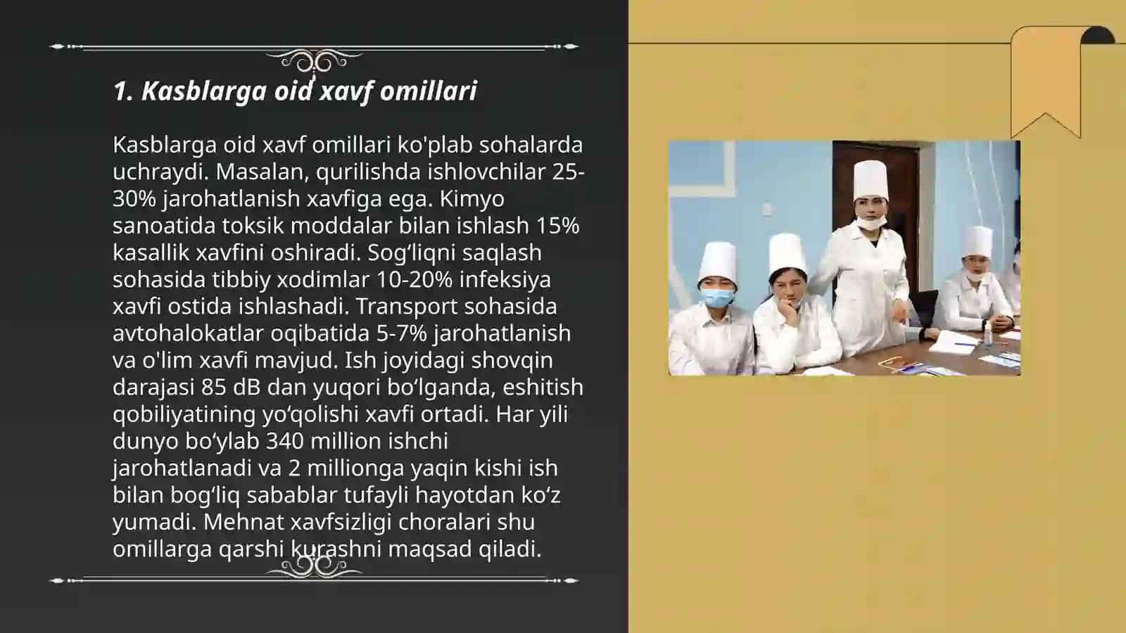 Kasb orqali yuqadigan kasalliklar profilaktikasi 3