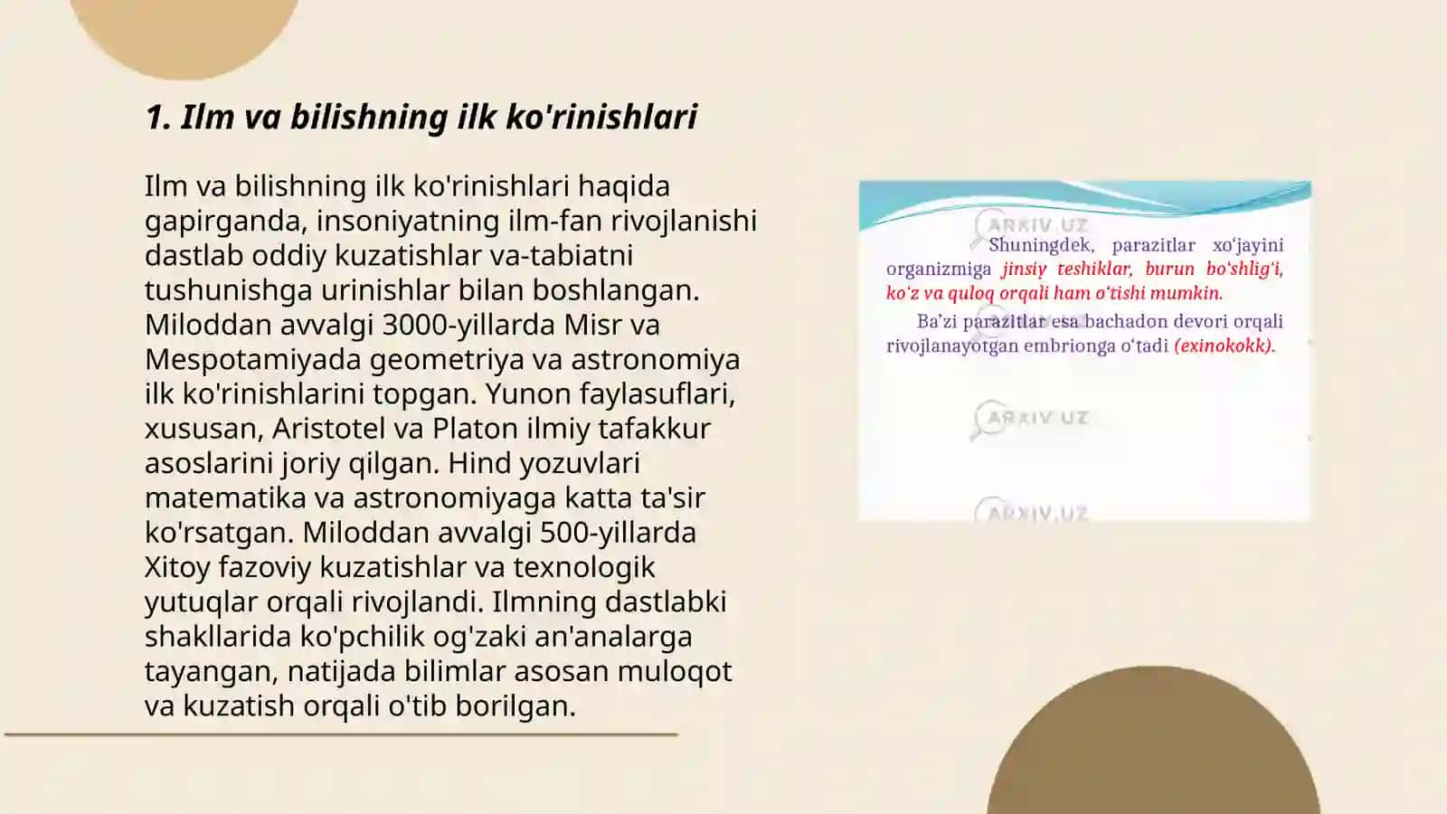 Irqlarning kelib chiqishi va shakillanishi 3