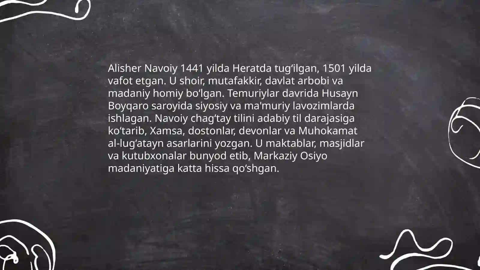 Alisher Navoiyning hayoti va ijodi 3