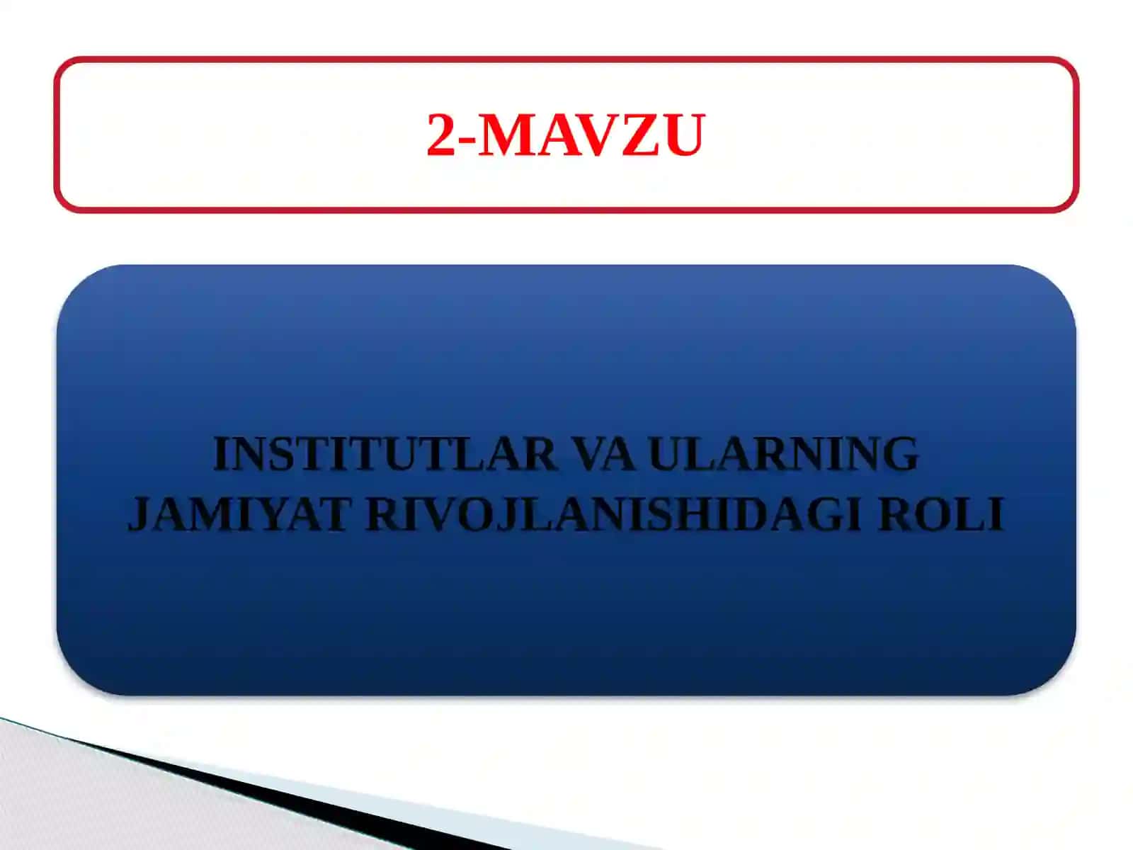 ASOSIY KO‘RILADIGAN MASALALAR 3