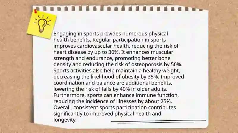 Physical Health Benefits of Sports 3