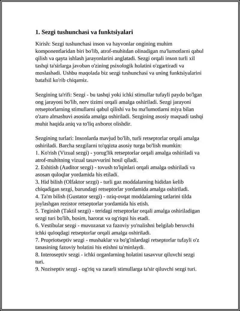 SEZGI TURLARI VA UNING QONUNIYATLARI 3