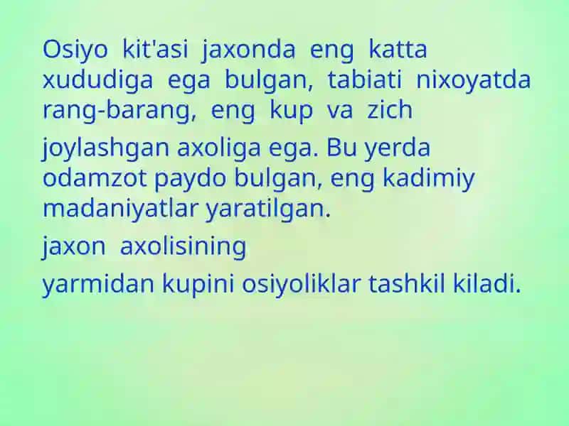 Osiyo xalqlari etnologiyasi 3