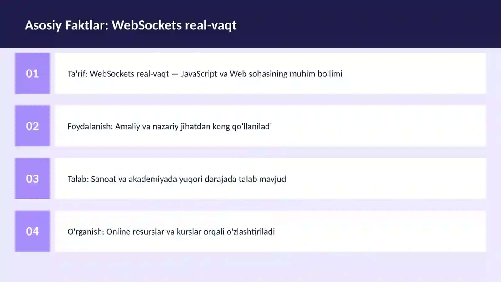 DASTURLASH | JAVASCRIPT VA WEB 3
