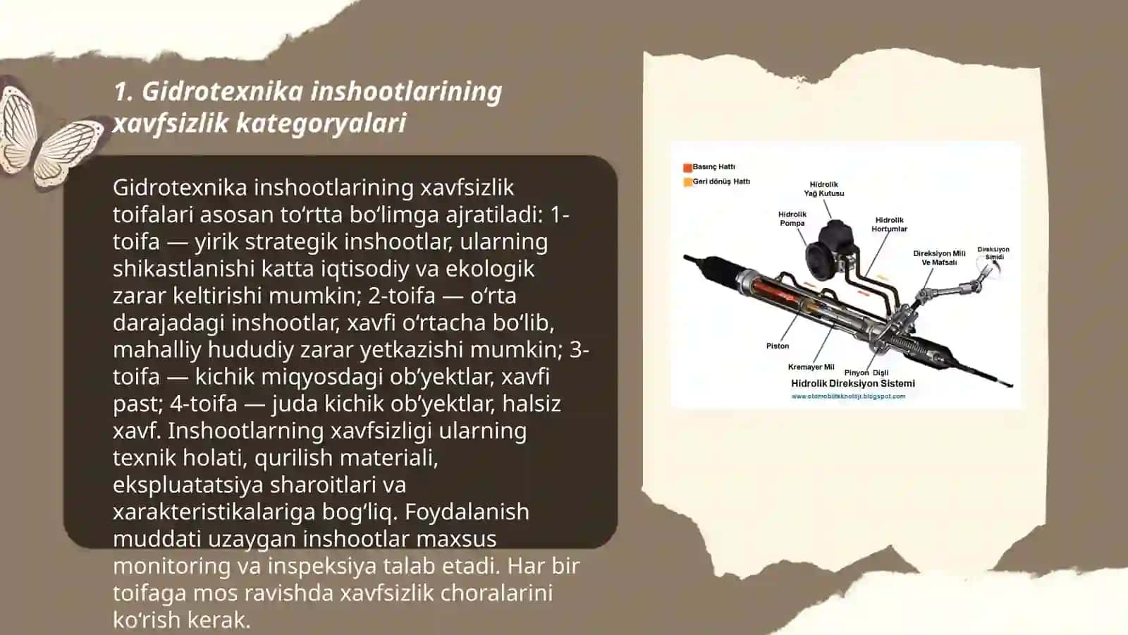 Gidrotexnika inshootlarining xavfsizlik kategoryalarini baholash 3