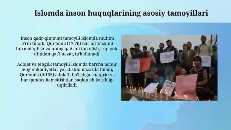 Islomda Inson Huquqlari, Ijtimoiy Tenglik va Adolat Asoslari 3