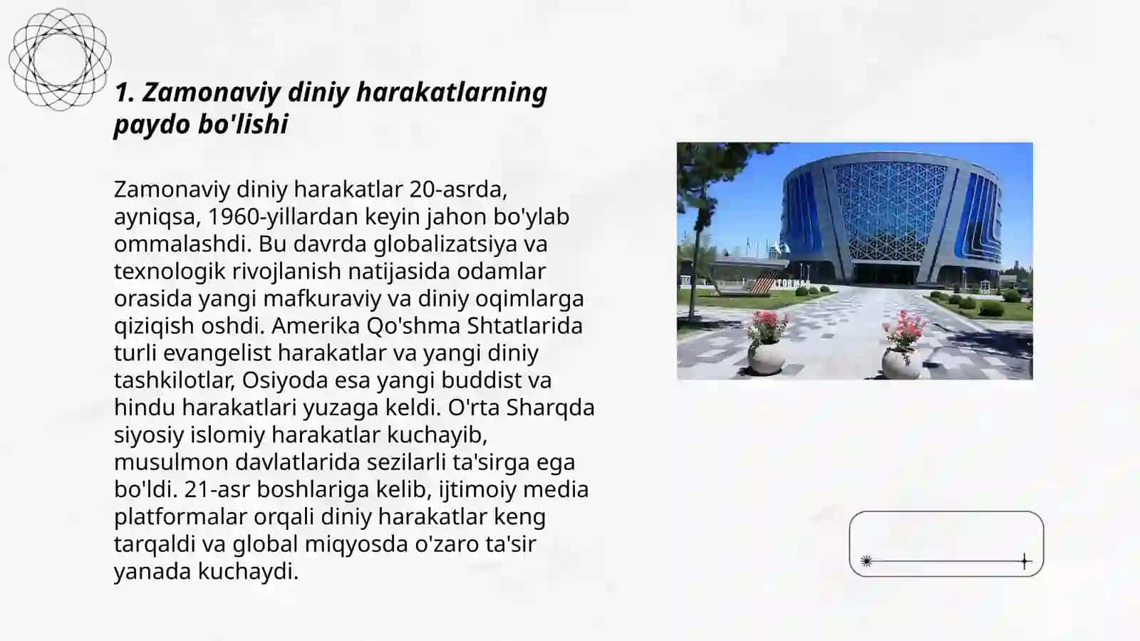 Zamonaviy diniy harakatlar va sektalar 3