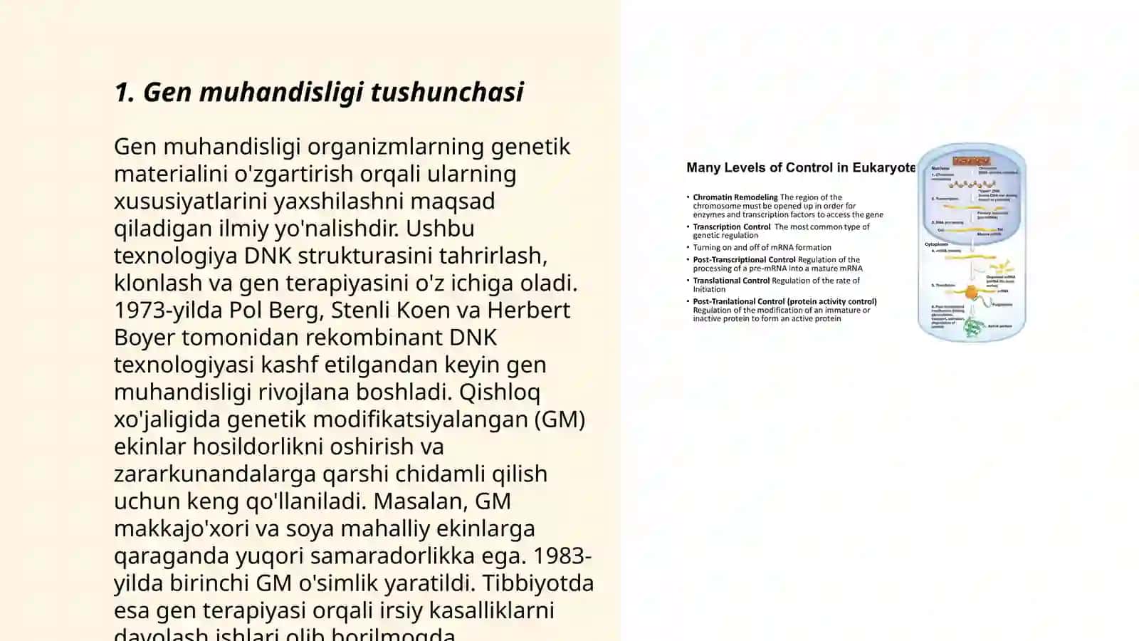 Gen muhandisligi yordamida somatropin oqsilini sintezlash 3
