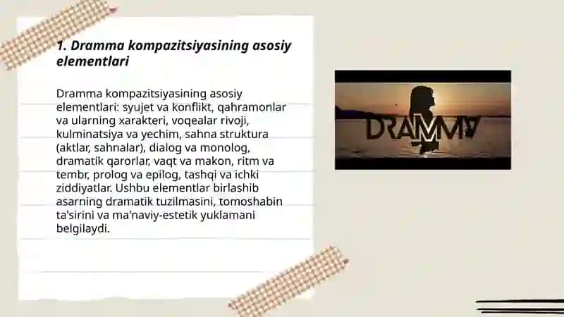 Dramma kompazitsiyasi 3