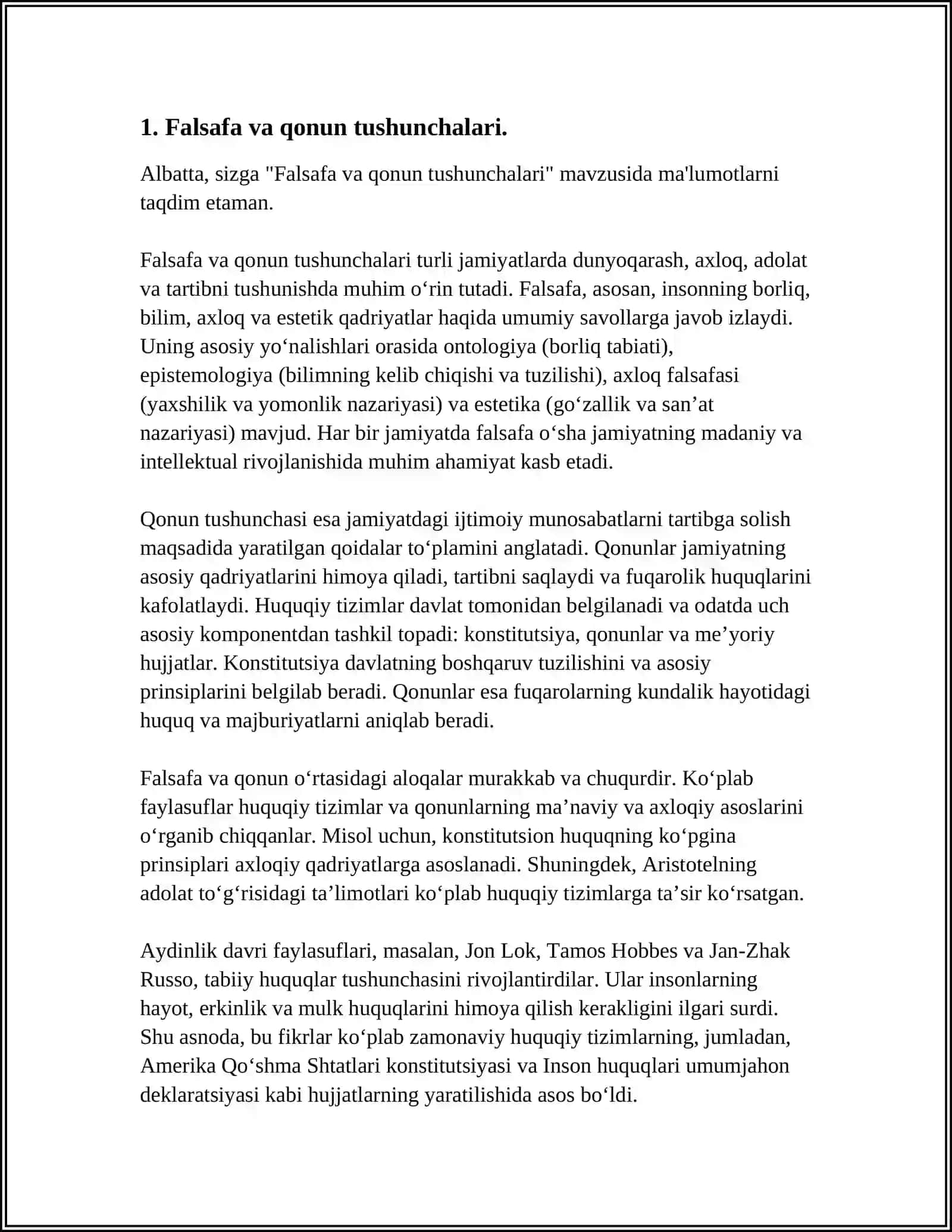 FALSAFA QONUN VA KATEGORIYALARINING IJTIMOIY JARAYONLAR DIALEKTIKASIDAGI ROLI 3