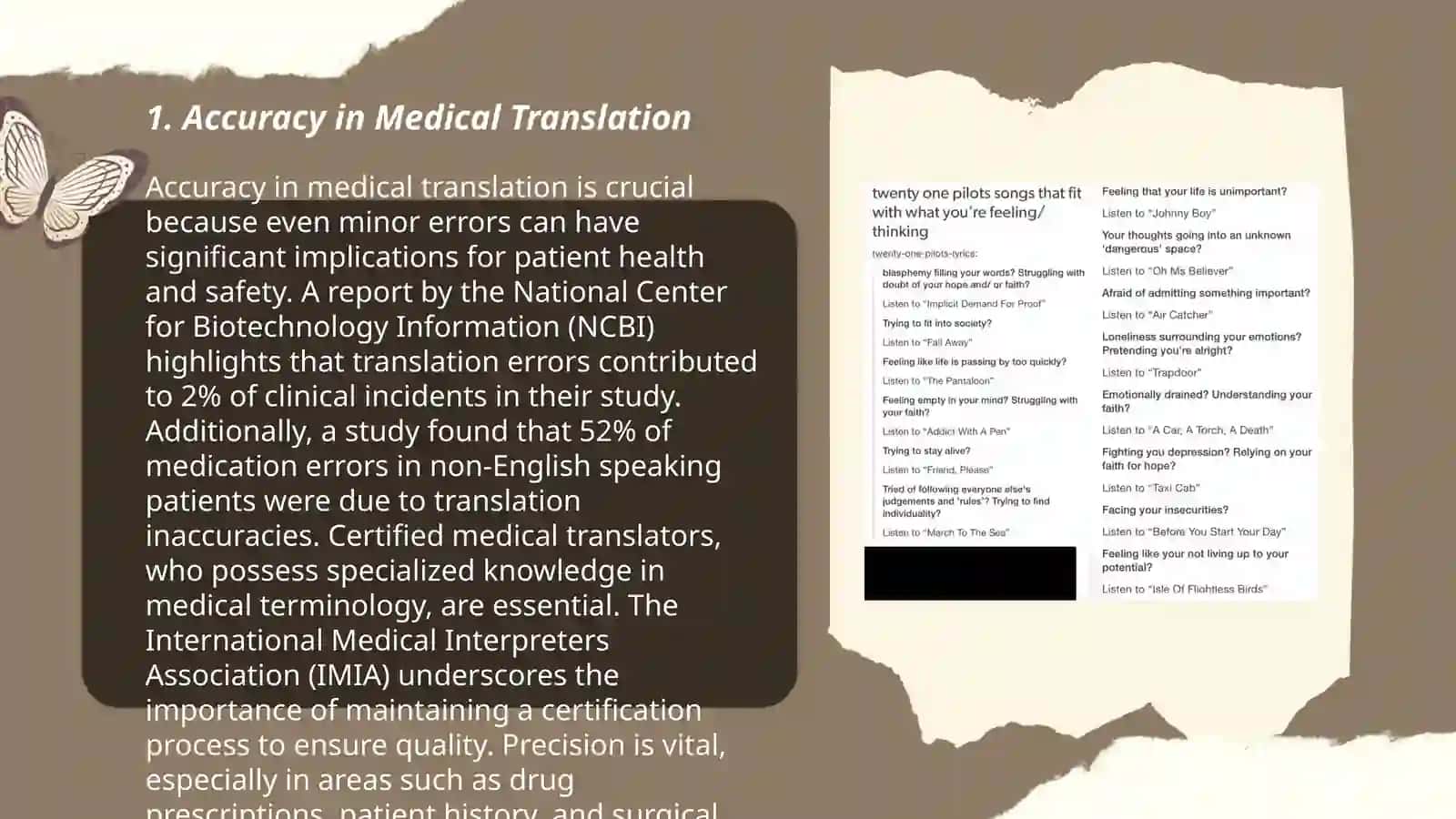 Translation problems of medical texts 3