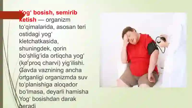 Yog' bosish,semirish, giperlipidermiya sfingolipidozlar 3