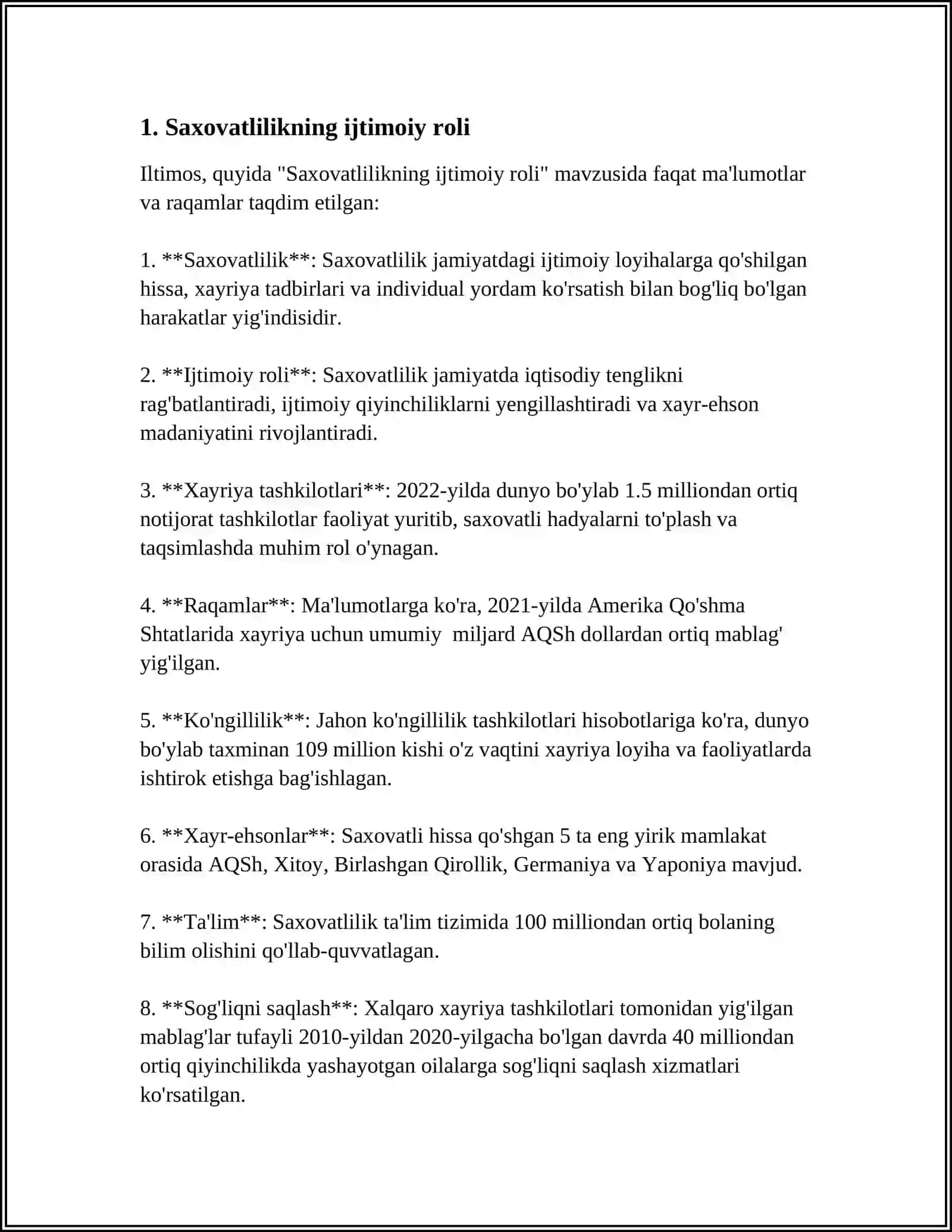 SAXOVATLILIKNING INSON KAMOLOTIDAGI OʻRNI VA AHAMIYATI 3