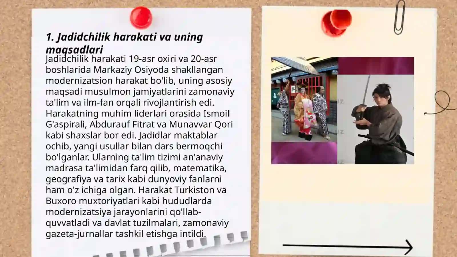 Jadid maʼrifatparvarlarining ijtimoiy-maʼnaviy hayotda tutgan oʻrni.( XX asr boshlari) 3