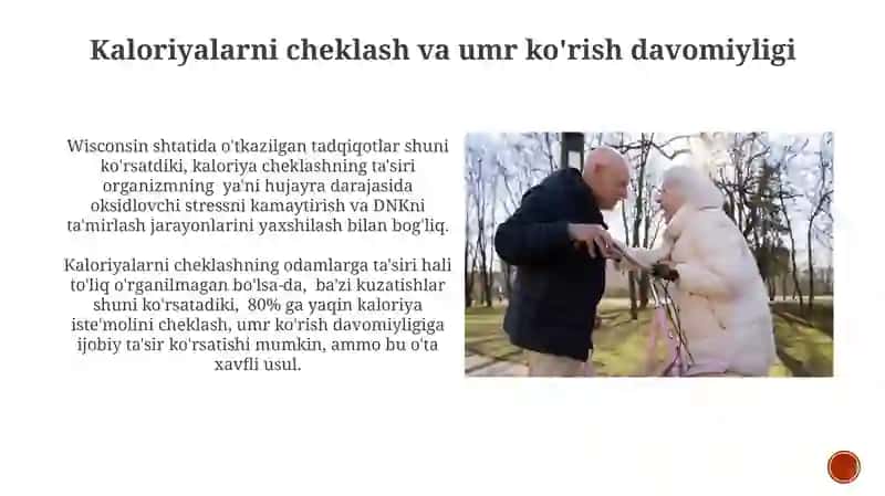 Qarish. Odam umrini uzaytirish istiqbollari 3