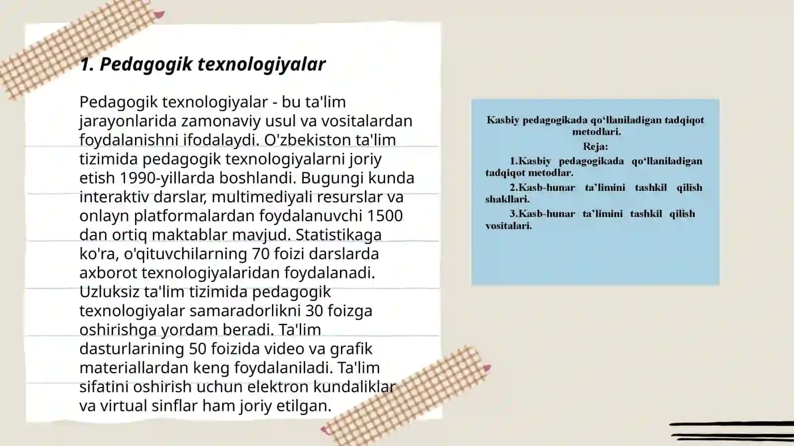 Pedagogik texnologiyalar 3