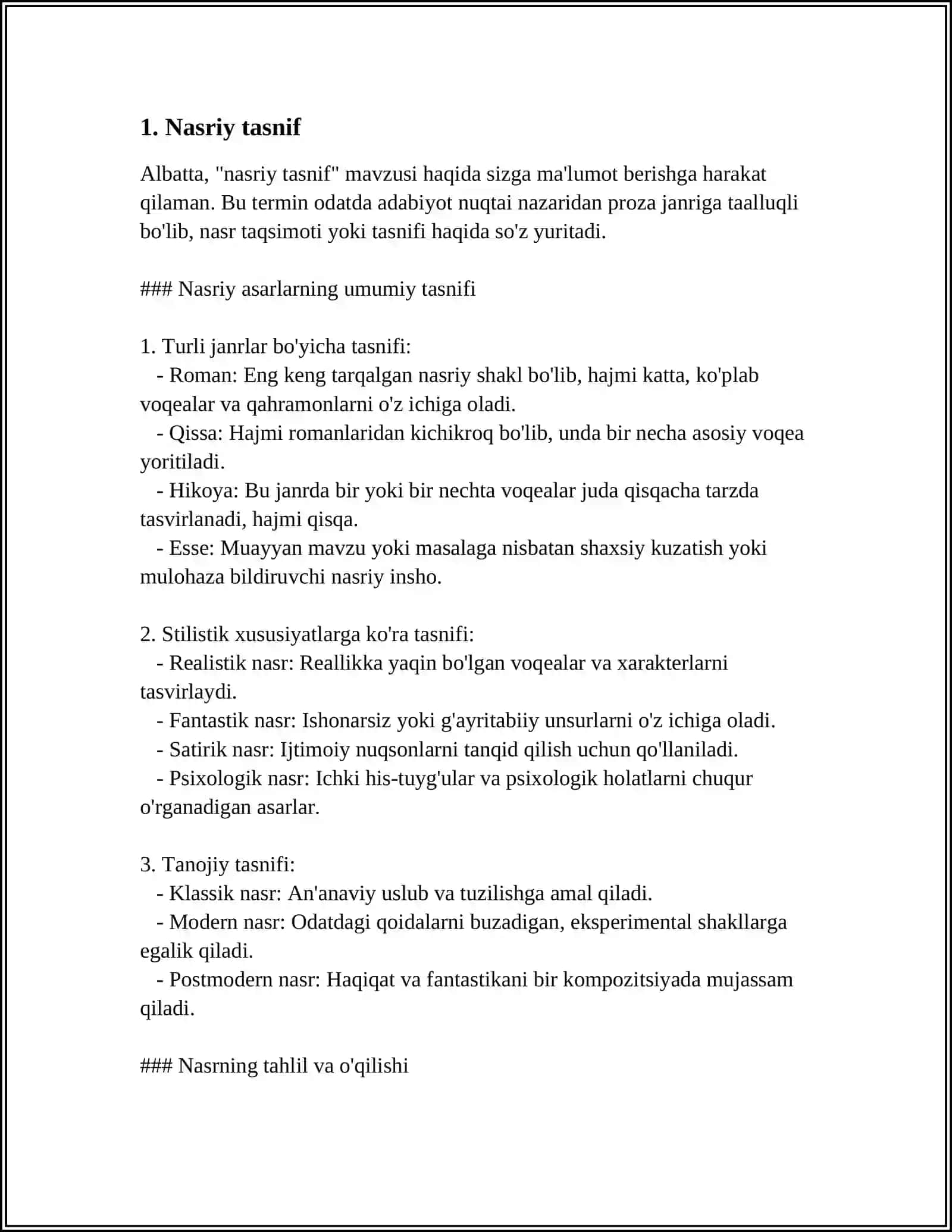 NISORIY TASKIRASINI O'QISH VA TAHLIL QILISH 3