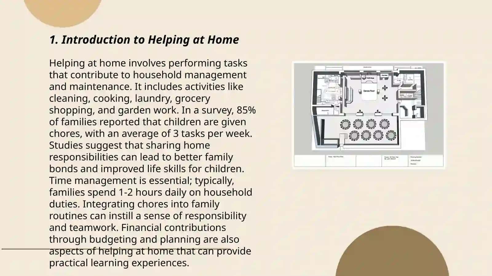 Lesson plan for helping at home 3