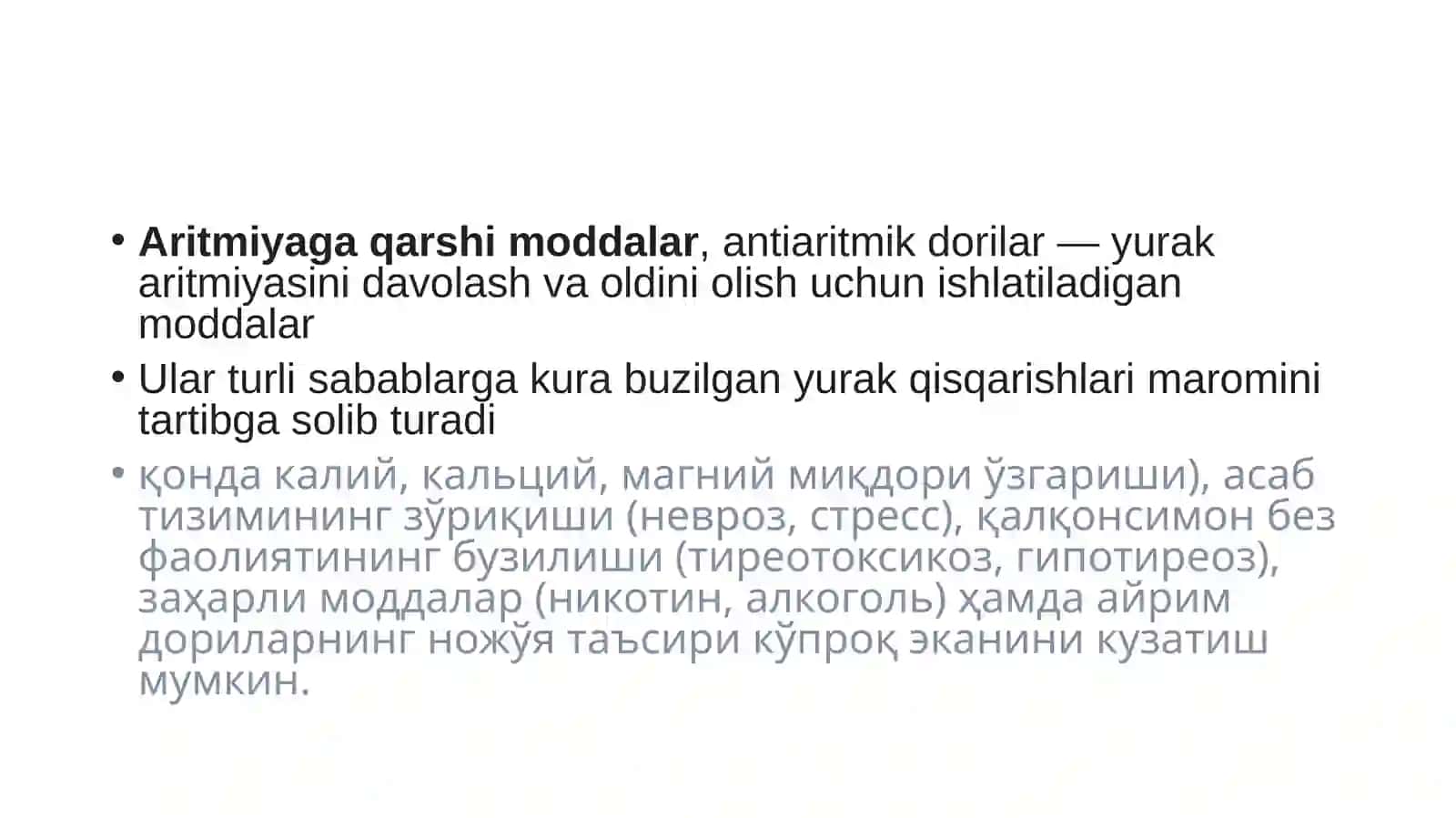 Aritmiyagaqarshivositalar 3