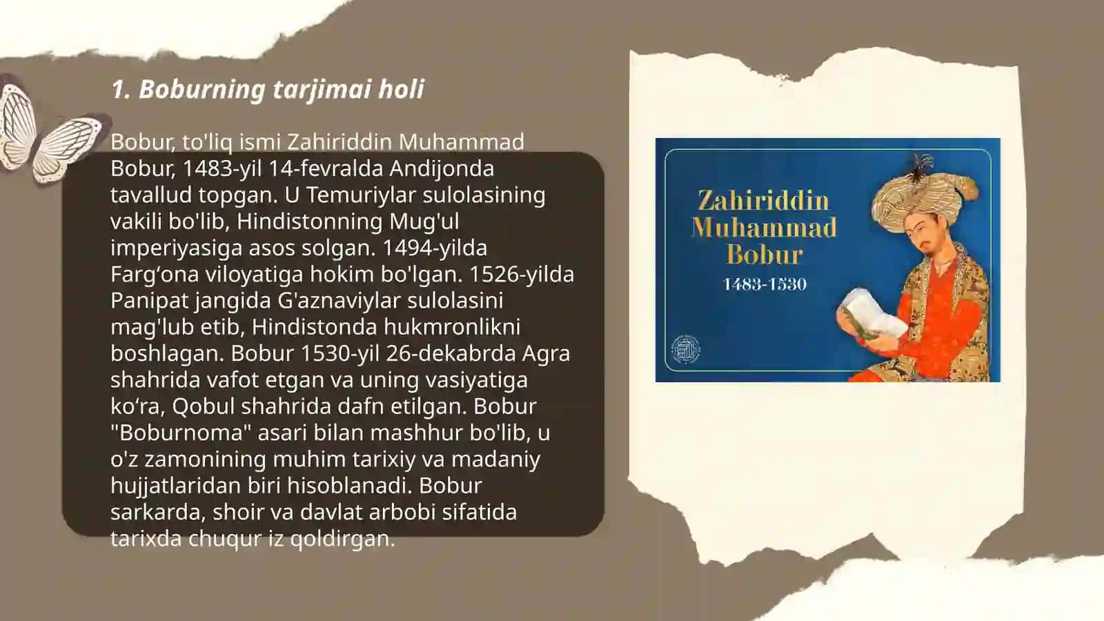 O'zbekistonning eng yangi tarixi fanidan taqdimoti 3