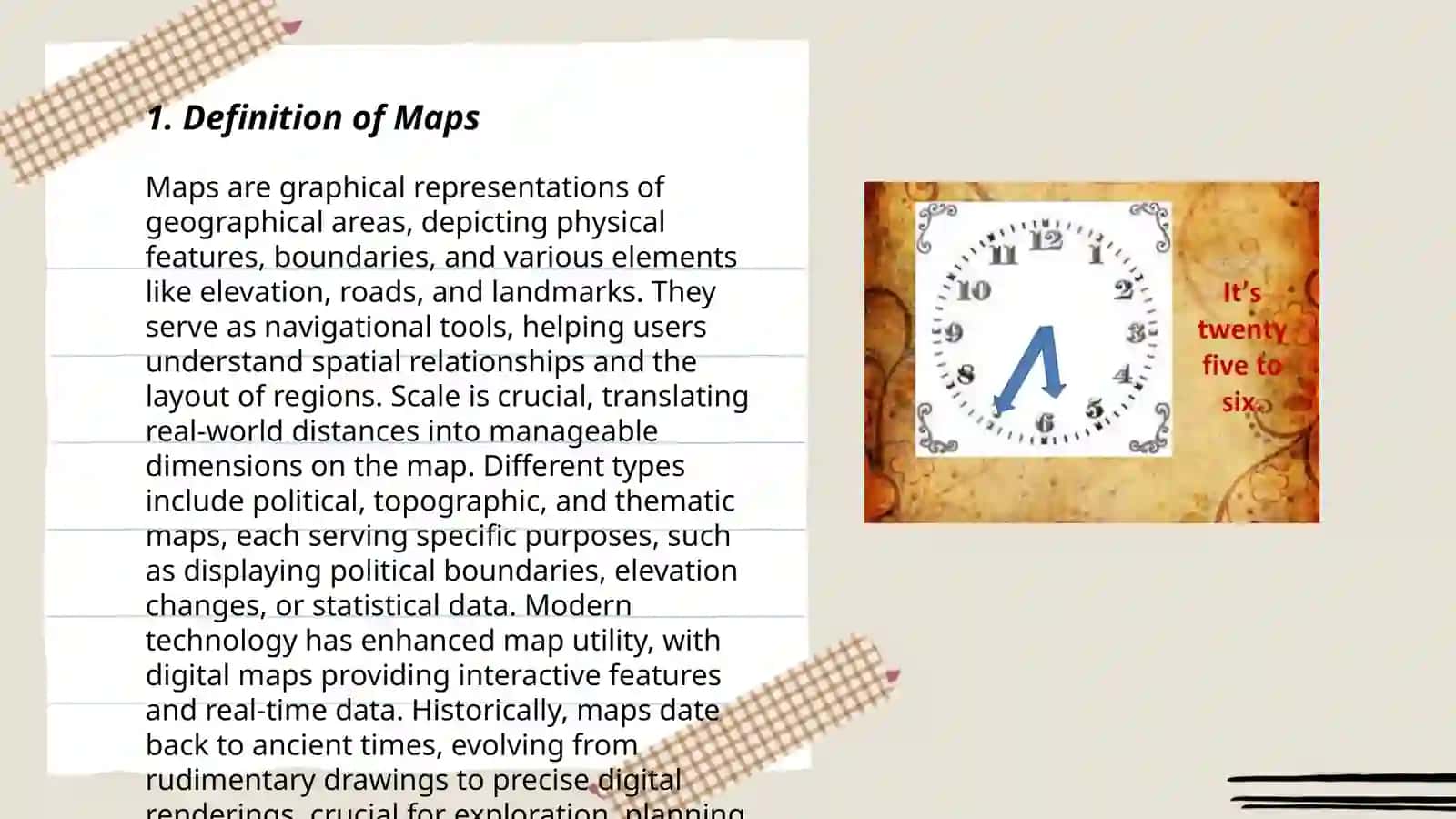 Maps: Definition, History, Types 3