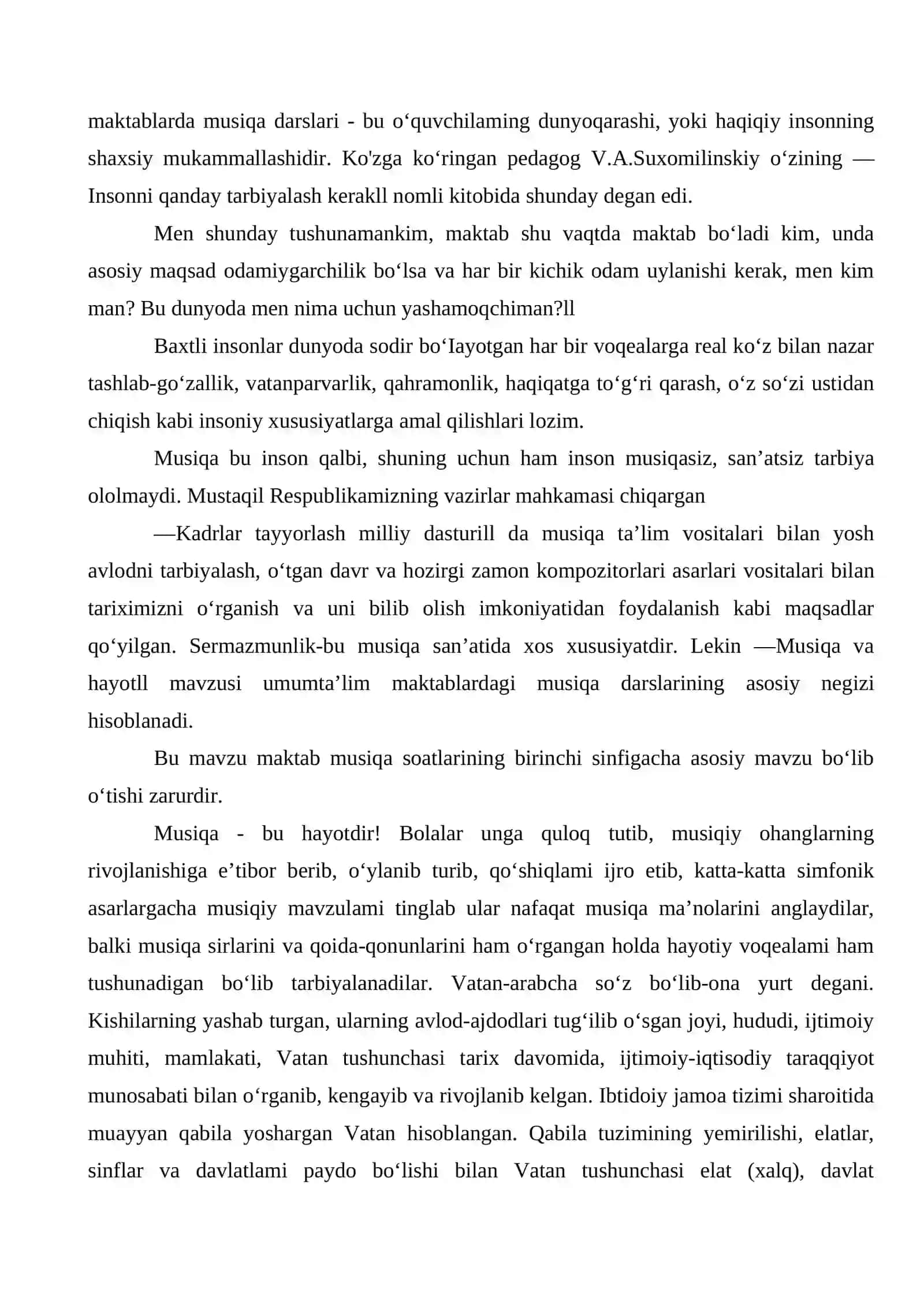 O‘zbek bastakorlik va kompozitorlik san’atining tarixi va taraqqiyoti 3