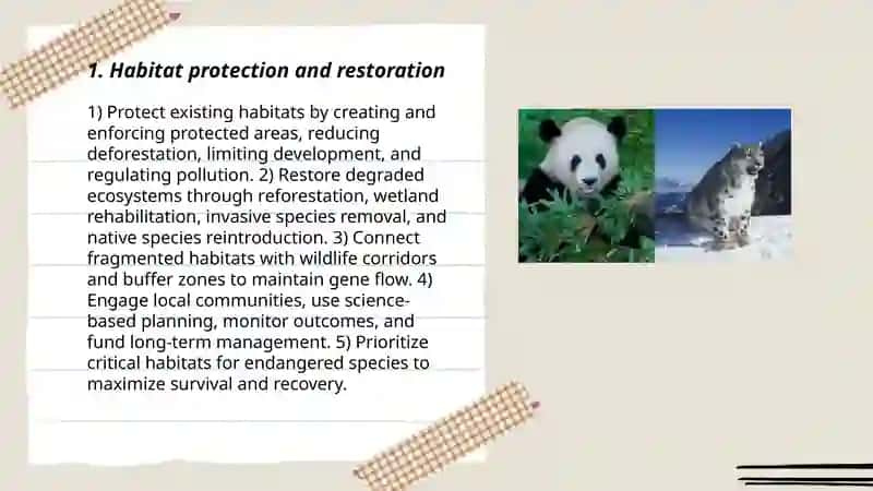 How to save endangered animals 3