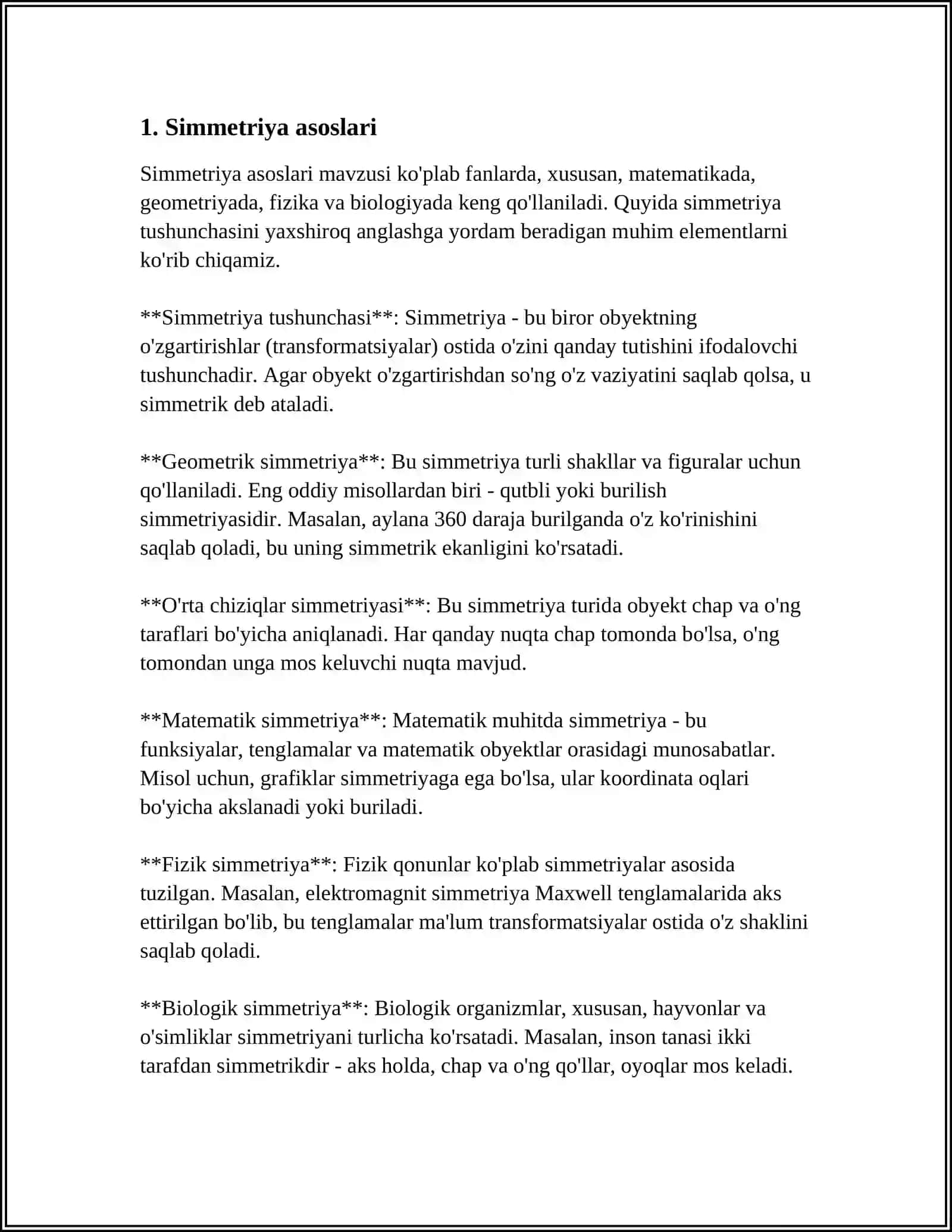 BOSHLANGʻICH SINFLARDA SIMMETRIYA TUSHUNCHASI BILAN TANISHISH 3