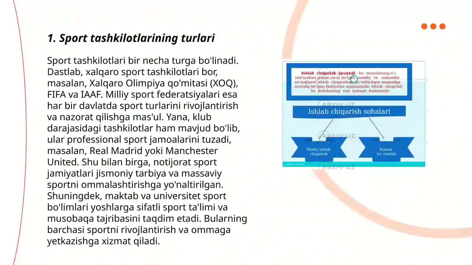 Sport tashkilotlari mohiyati tashkiliy huquqiy shakillari 3