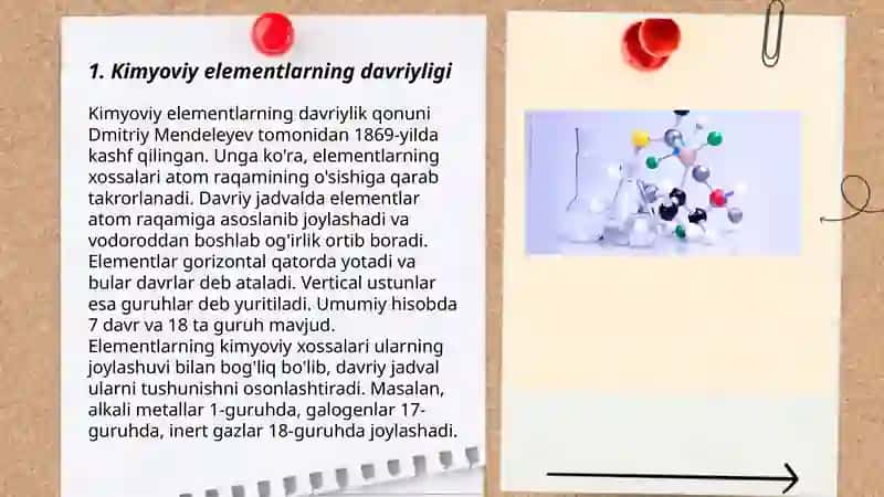 Kimyoviy elementlarning davriy sistemasi 3