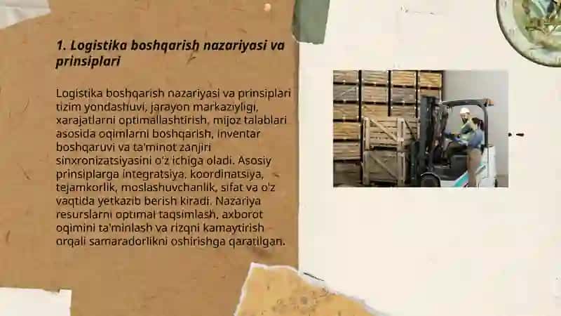 Logistika boshqarish 3