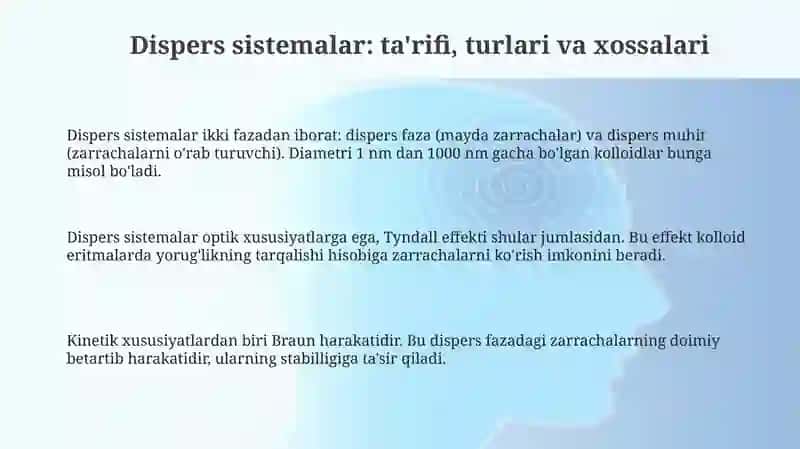 Dispers sistemalar 3