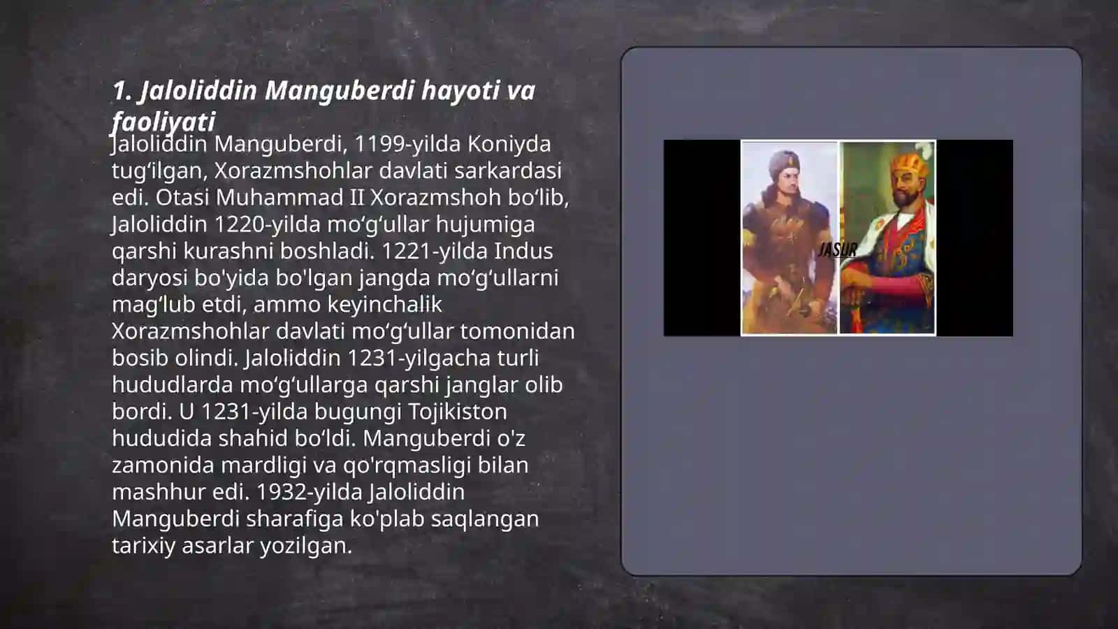 Jaloliddin Manguberdi -Vatan Himoyachisi 3