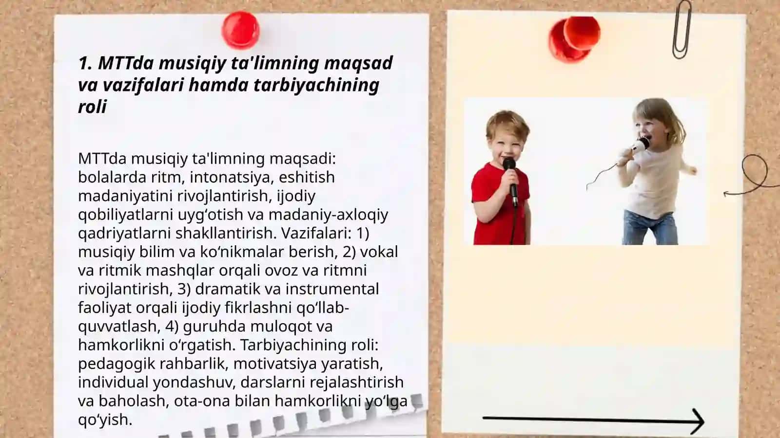 MTT da bolalarga musiqiy ta'lim berishda tarbiyachining faoliyati 3