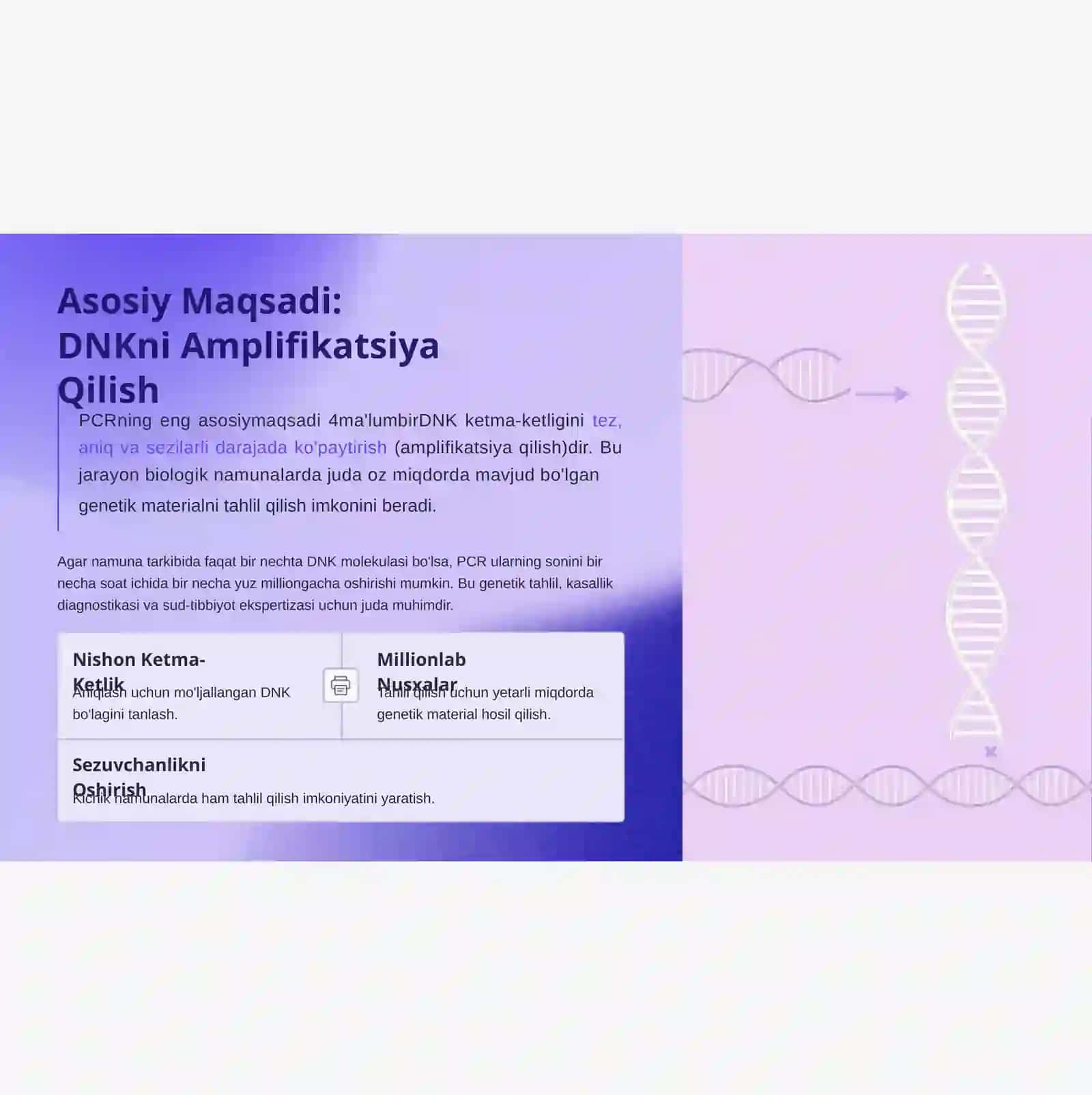 Zanjirli polimerazatsiyalash reaksiyasi 3