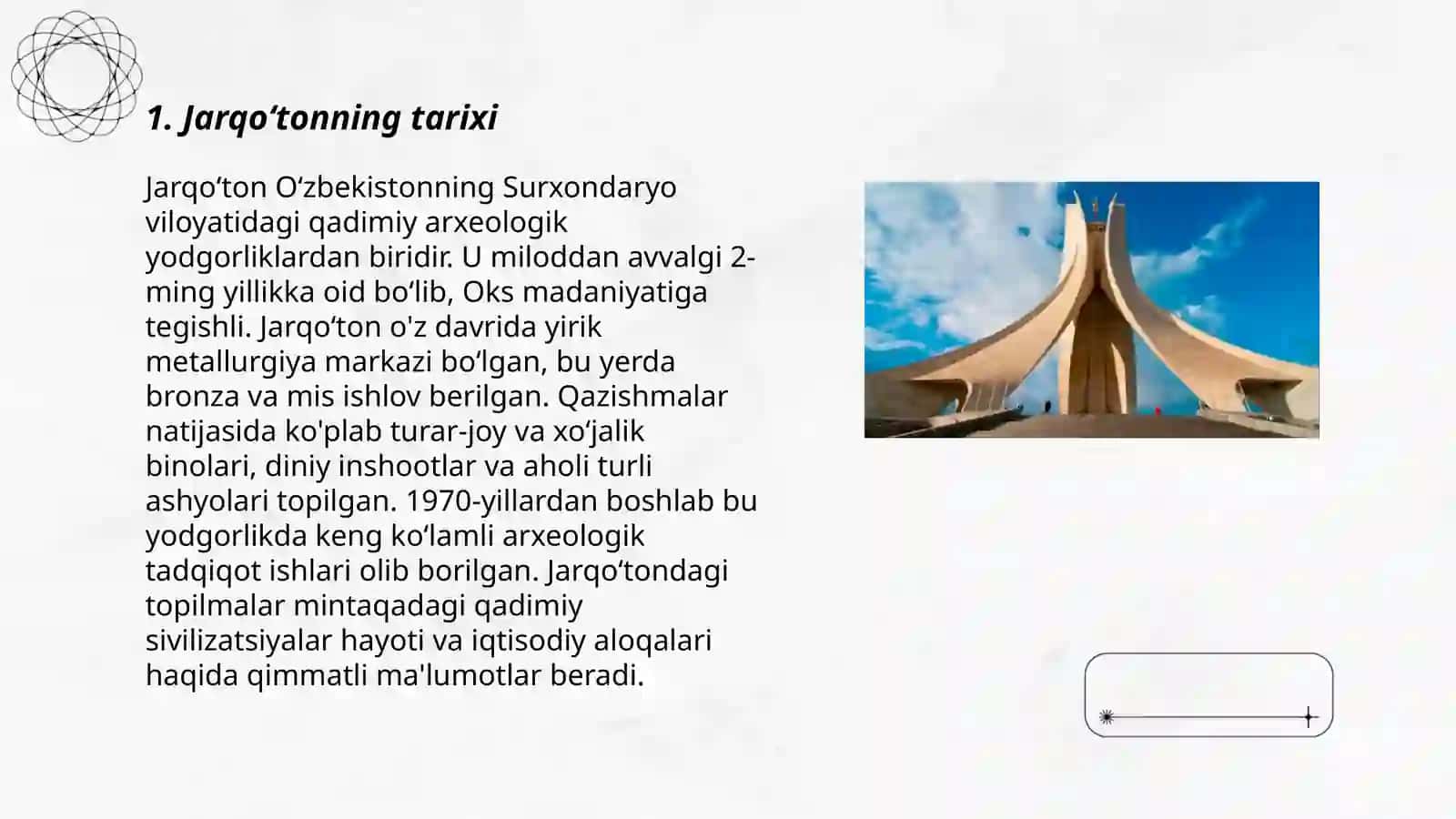 Jarqoʻton yodgorligi 3
