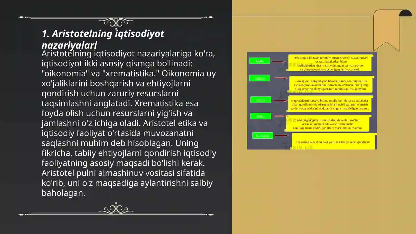 IQTISODIYOT NAZARIYASINING FAN SIFATIDA 3