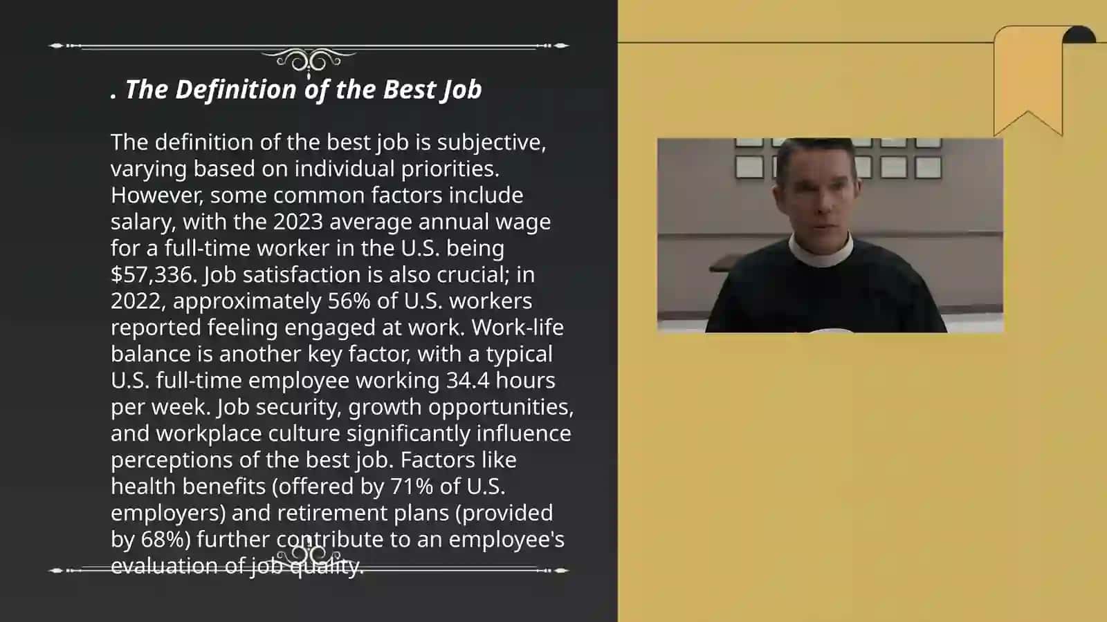 The Definition of the Best Job 3