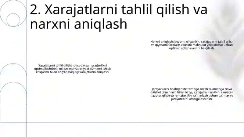 Korxonalarda Narx Shakllanish Jarayonini Boshqarish 3